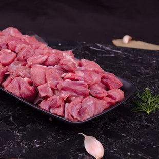 2 x 250g Lamb Leg Cubes Unseasoned - قطع فخذ غنم غير متبله
