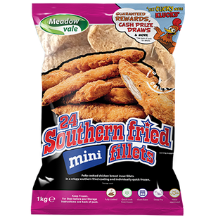 1kg Southern Fried Chicken Mini Fillets - ميني فيليه دجاج مقلي مقرمش