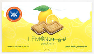 KFM Lemon Sandwich Cream Filled Lemon Biscuit