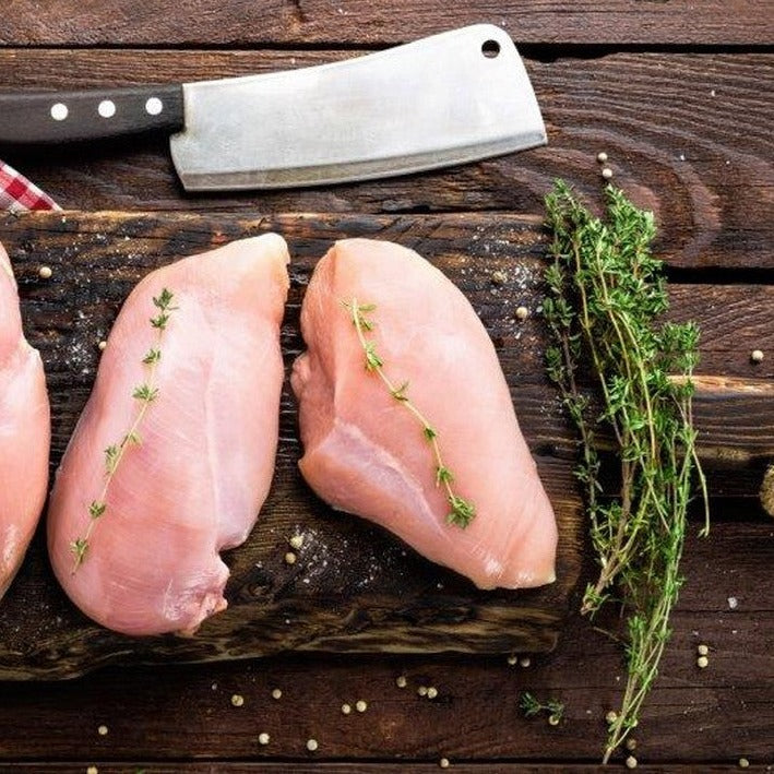 2 x 250g Unmarinated Whole Chicken Breast - صدر دجاج كامل غير متبل